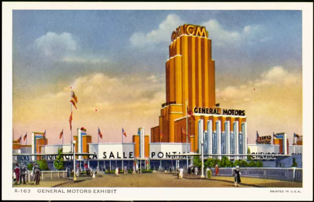 Chicago 1934 International Exposition A Century of Progress USA Post Card No.58