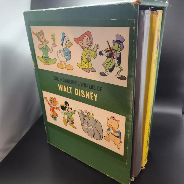 Vintage 1960s Golden Books Wonderful World Walt Disney Set 3 Of 4 America Nature