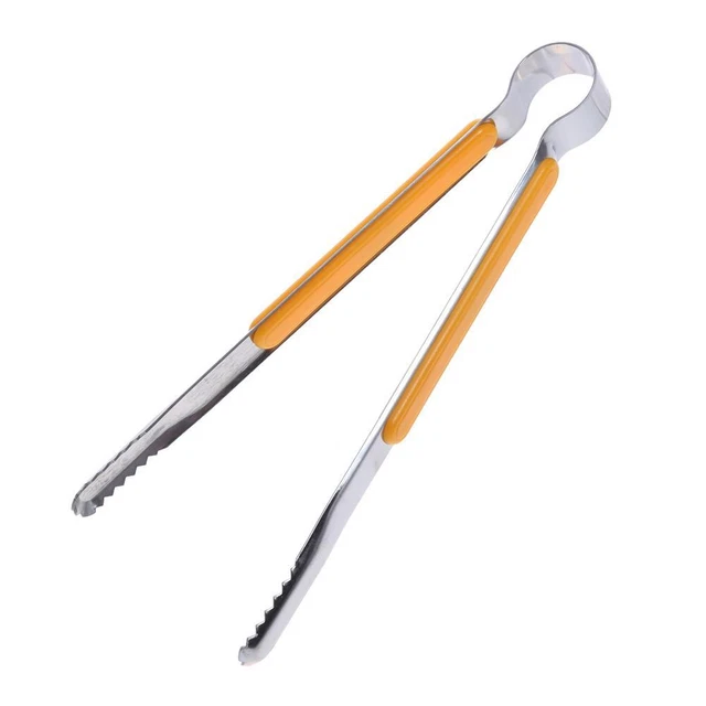 Pince à viande en acier inoxydable cuisine salade barbecue pince alimentaire Bac 2
