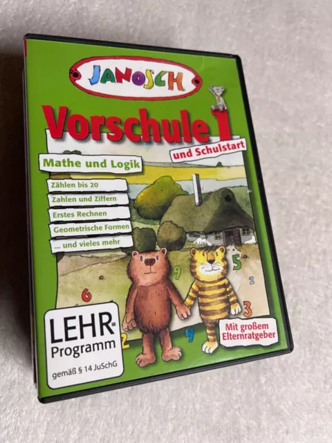 Janosch Vorschule 1 und Schulstart - Mathe und Logik | PC-CD-ROM 221