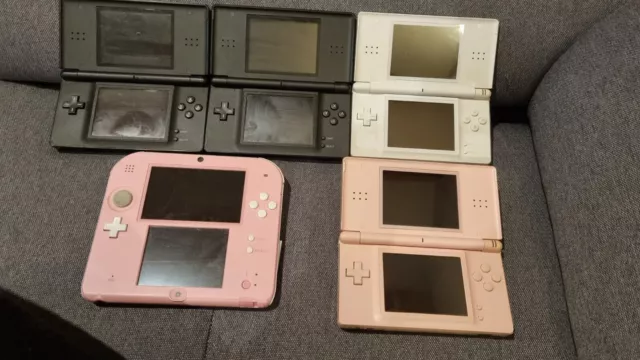 Lot Console nintendo Ds Lite 2ds Avec Problème