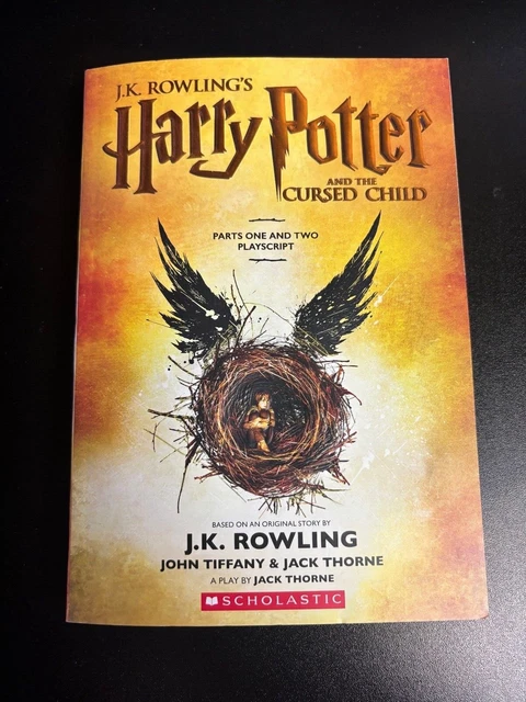 Harry Potter and the Cursed Child, Parts 1 & 2, Scholastic- LIKE NEW