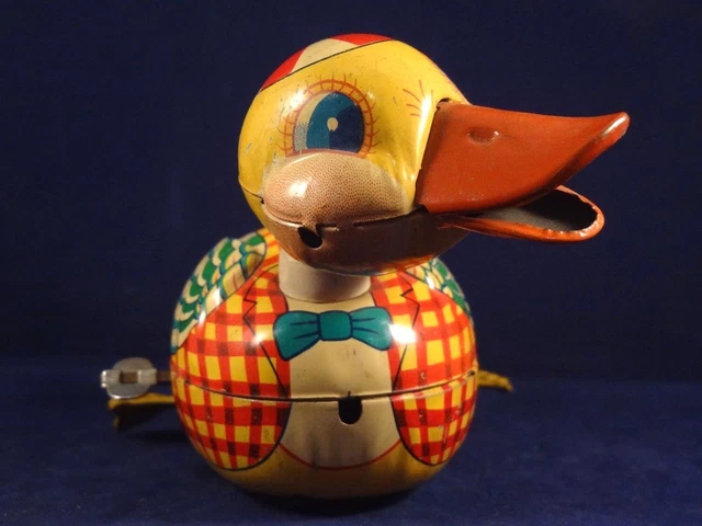 Ancien Chien Fumant la Pipe Jouet Mécanique ALPS Japon