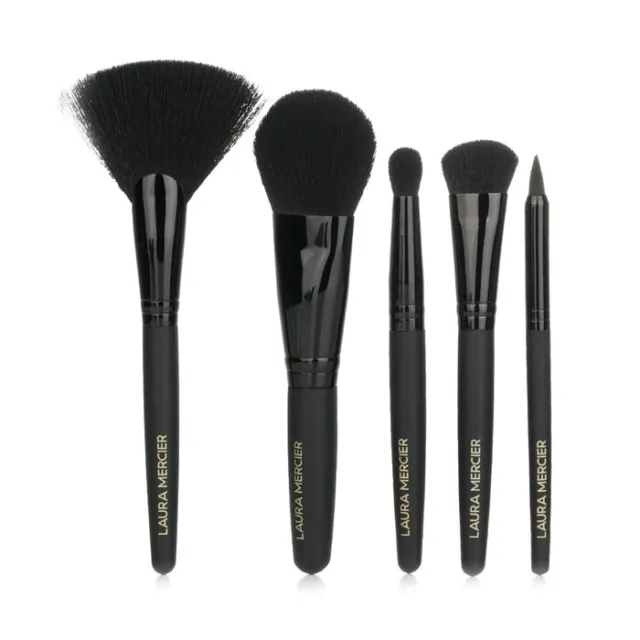 Laura Mercier Stroke of Midnight Brush Collection 5pcs+1xPouch
