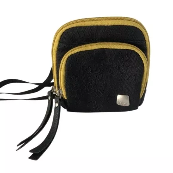 Haiku Pouch 2 (Black Blossom 2) Cross Body Bag