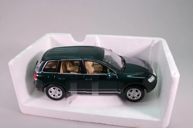 Burago Gold Collection 1/18 – Volkswagen Touareg Verte – Occasion Sans Boîte