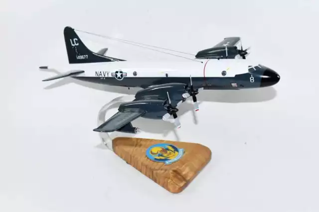 Lockheed Martin® P-3A Orion, VP-8 Tigers, , 1/78th (18") Mahogany Model