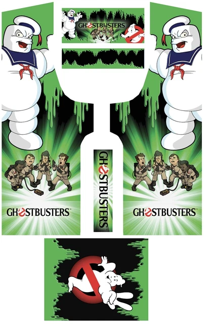 Stickers Borne Arcade (Mame ou Euro ou Personnalisé) - GhostBuster modèle 1