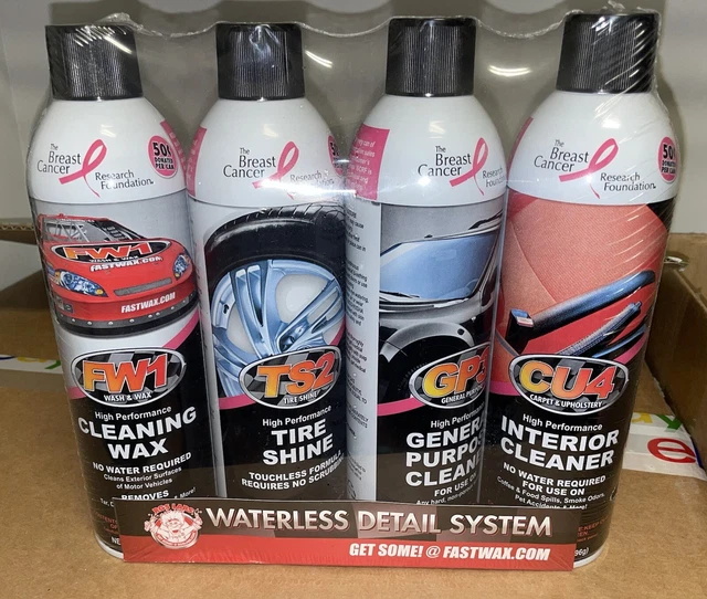 (NEW) RGS LABS Waterless Detail System Wash Fast Wax (FW1 TS2 GP3 CU4