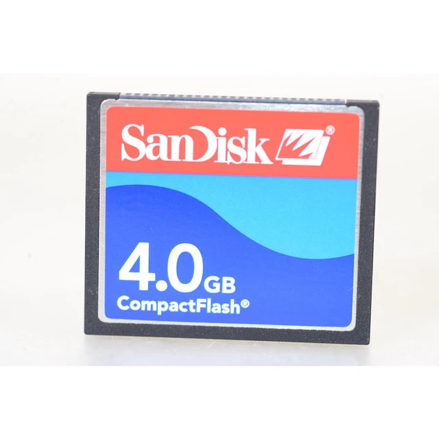 Sandisk 4GB Compactflash Mapa / Cf Tarjeta / 4GB Compacto Flash de Memoria
