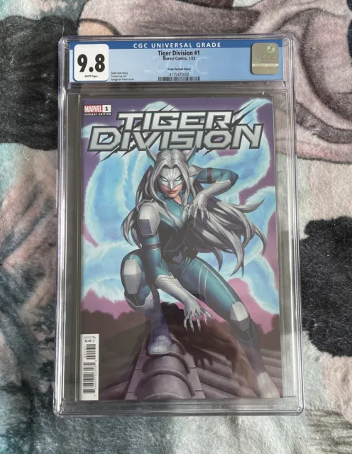 Tiger Division # 1 CGC 9.8 1:50 Yoon Variant (2022) First Solo Series!