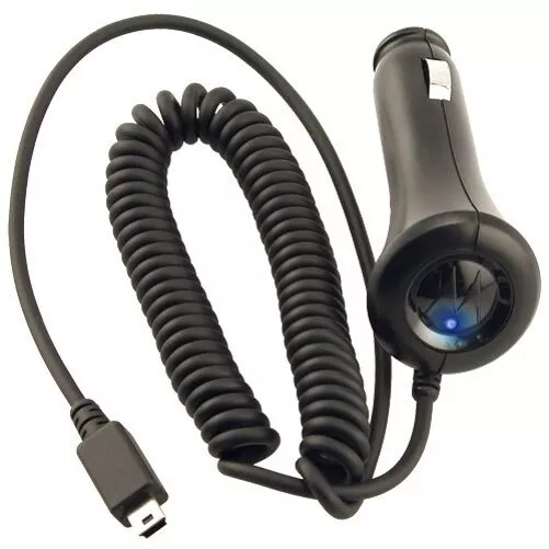 OEM Rapid Car Charger DC Power Adapter Mini-USB for Cell Phones