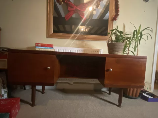 Vintage 1960s Mid Century Teak Sideboard 162cm long Danish Credenza G Plan style 3