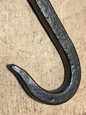 Antique Wrought Iron S Hook~Meat/Beam/Game/Hook~Butchers/Bacon Hook~ 2