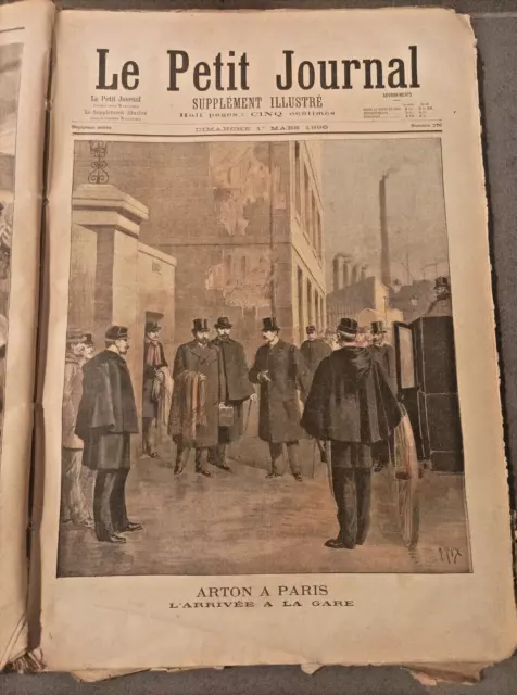 Le Petit Journal, Supplément Illustré, Année Complète 1896