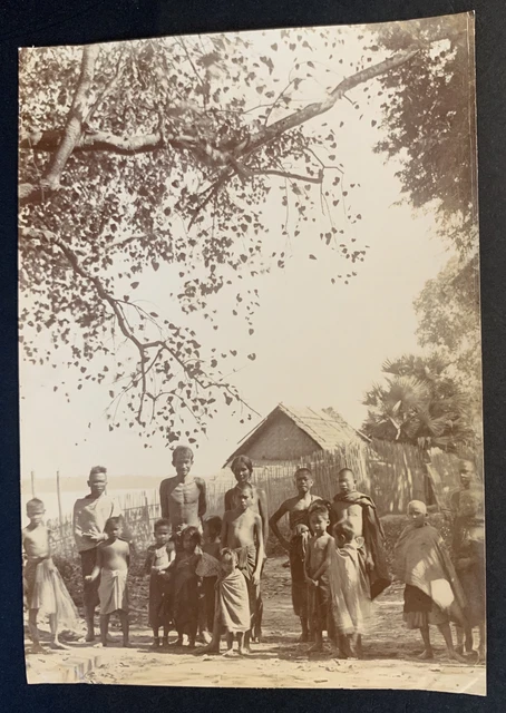 LIV14972  Photographie Photo vintage d&#039;époque Asie sud est Indochine ?
