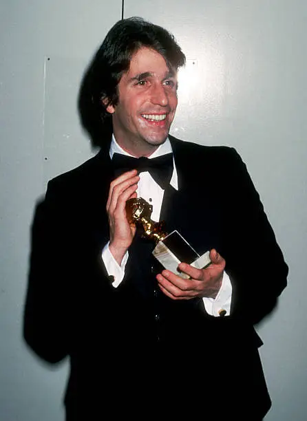 Henry Winkler at the 35th Golden Globe Awards on January 28, 1 - 1978 Photo 1