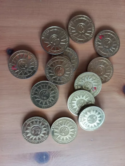 13 Merkur Spielgeräte Münzen