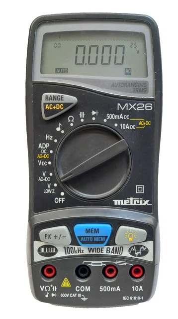 Metrix MX 1 Multimètre Analogique - Bricolage