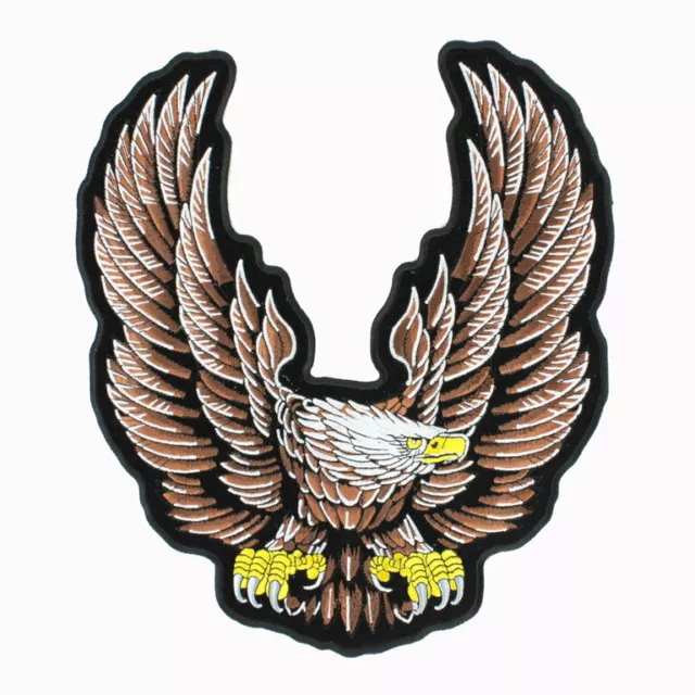 Parche para motociclista Federal Upwing Eagle Adler Parche Backpatch Big