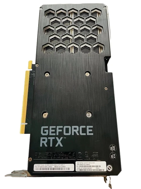 Carte Graphique Palit GeForce RTX 5060 DUAL 8Go GDDR7 - Pour Gaming 1440p, DLSS 4.0 - Design Compact 2 Slots