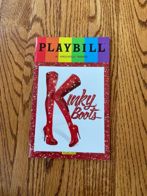 Kinky Boots Playbill June 2017 Brendon Urie