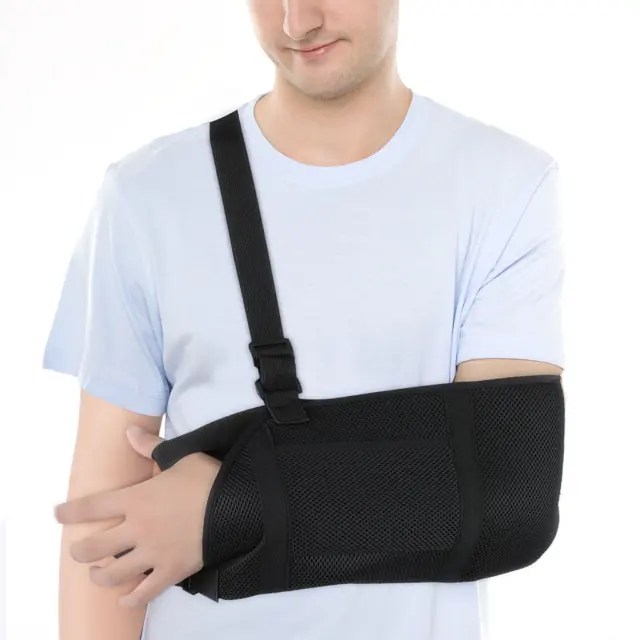 Arm Sling With Thumb Support Dislocated Shoulder Sling For Broken Arm Immob BOO