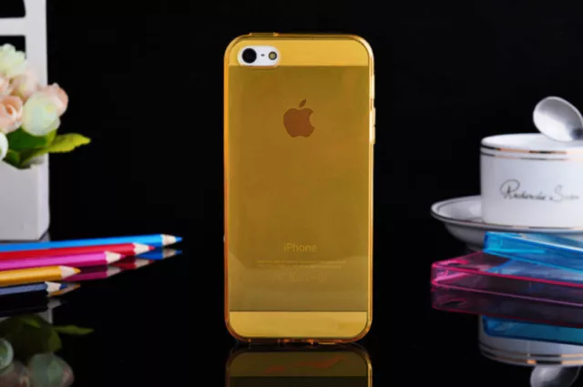 Étui pour iPhone 5 silicone protection de téléphone portable sécurité mince mince housse de protection d'écran 2020 2