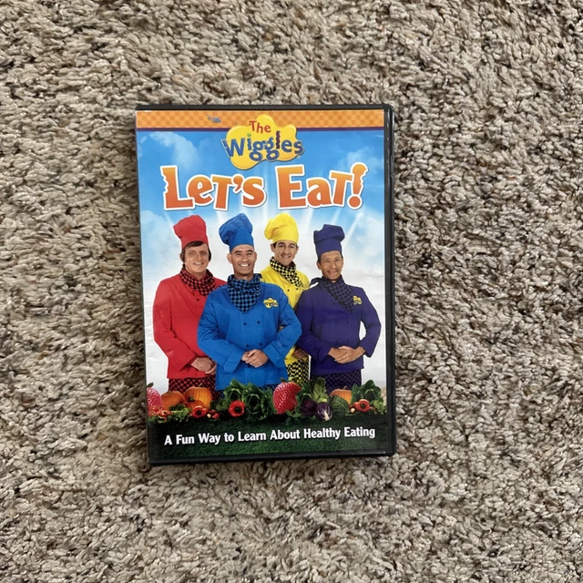 (MR 4) THE Wiggles Let's Eat! DVD 2011 WB Playhouse Disney RARE OOP £17 ...