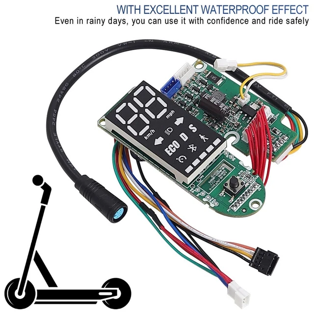 Écran LED Pour Trottinette Ninebot F2 / F2 Pro - Affichage Vitesse, Batterie - Étanche, Durable