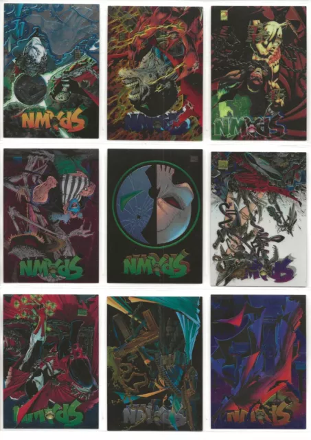 Spawn Chromkarten 1 Bis 99 Von Wildstorm 1996