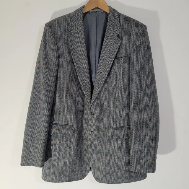 Giacca Uomo Formale Con Cerniera - Slim Fit, Colletto, Poliestere, Blu Navy, Taglia L - Foto 2