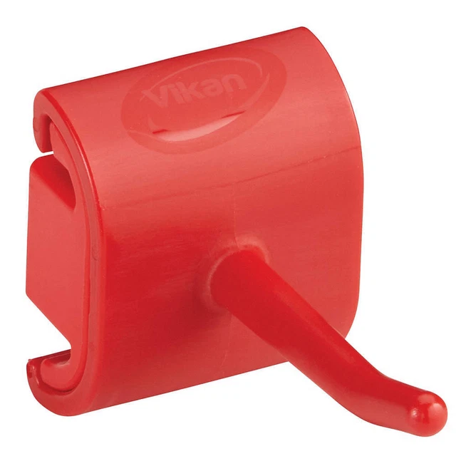 VIKAN 10124 Tool Wall Bracket,1 5/8 in L,Red