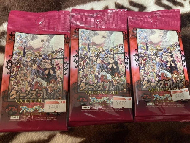 Queen's Blade Aquarian Age Card Pack non ouvert 3 ensemble