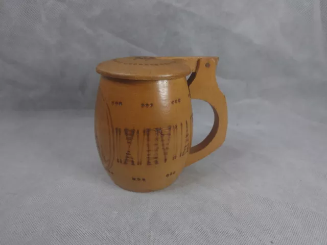 Wooden Beer Mug - Natural Wood Beer Mug Retro Vintage Wooden Mug Beer  Coffee Mug With Handle Wooden Mug For Drinking Red Wine Coffee Tea Milk  Height