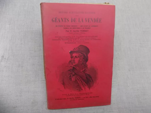 Histoire Merveilleuse illustrée des Géants de la Vendée Révolution Française