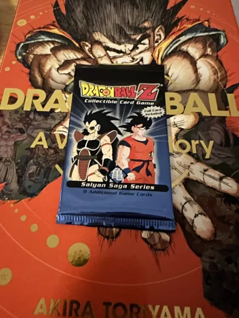 Dbz Dragon Ball Z Saiyan Saga Limited Edition Booster Pack Factory Sealed Score