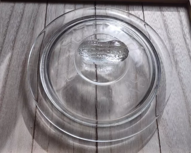 Vintage Glass Planters Peanut Jar Lid