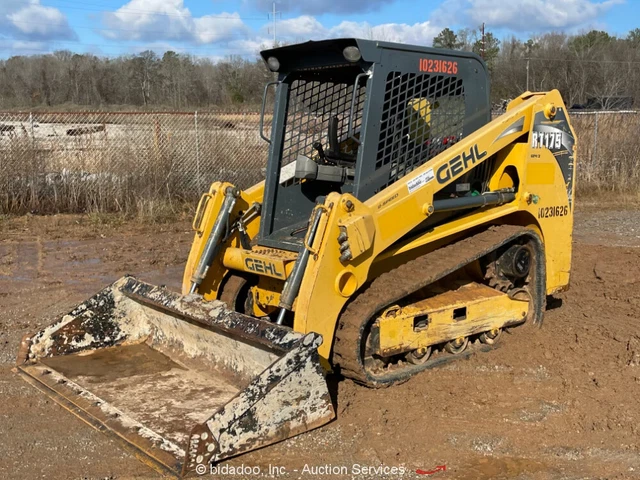 2017 Gehl RT175 Skid Steer Compact Track Loader Crawler MTL Bobcat bidadoo