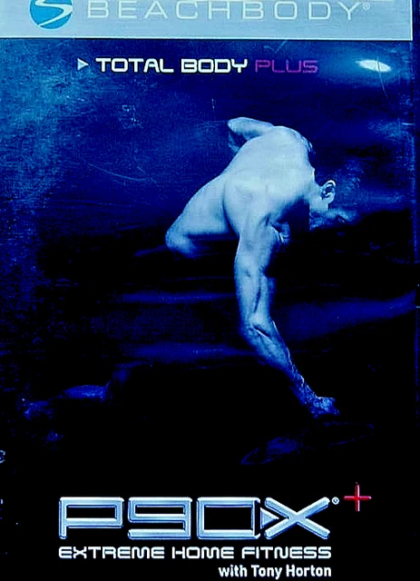 P90X+ EXTREME HOME Fitness Beachbody Total Body Plus workout DVD