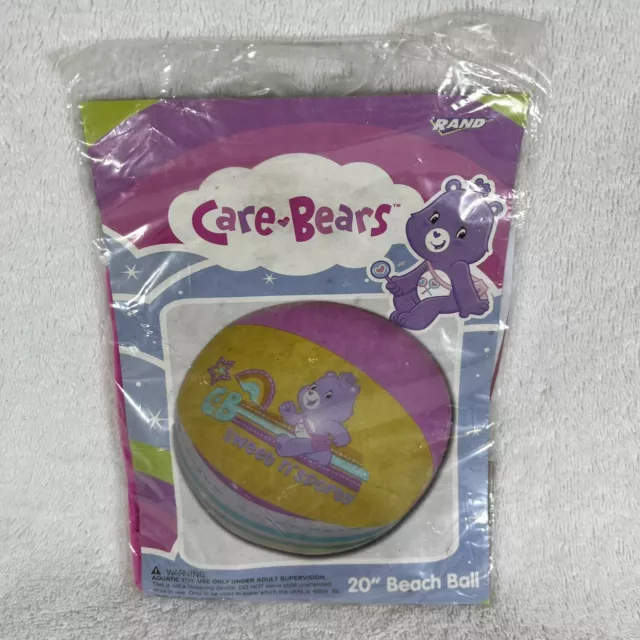 NEW- Care Bears 20" Beach Ball- American Greetings 2007