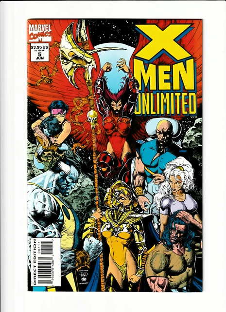 X-Men Unlimited #5 Marvel 1994 NM 9.4+ Liam Sharp cover.