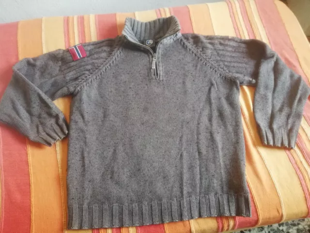 maglione misto lana napapijiri taglia L