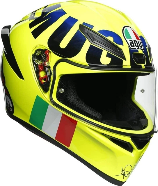 Casco Agv Integrale K1 Replica Valentino Rossi Mugello 2016 Taglia Xs