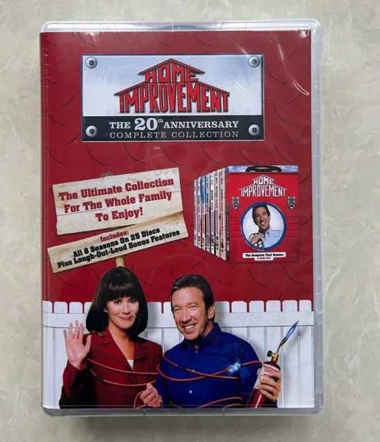 Home Improvement: The 20th Anniversary Complete Collection (DVD, 2022, 25-Disc
