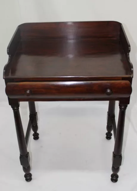 American Empire Mahogany Wash Stand Server Circa 19th