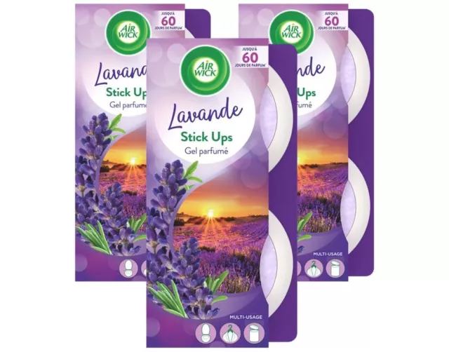 Deodorante continua Air Wick Stick-up di lavanda - Set di 3