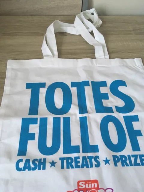 Totes Full Of Cash Treats Prizes  The Sun Savers Bag Shopping Bag New Xmas 3