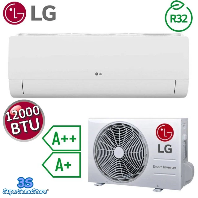 3S Climatiseur Mono Split Lg Winner 12000 Btu 3.5 Kw A++ A+