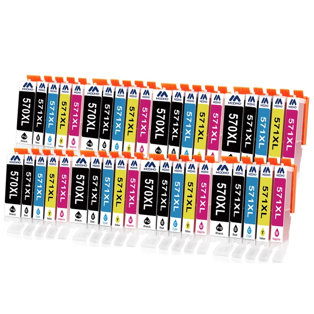Befüllbare Patronen Für Canon Pgi 570 Cli 571 Autoresetchip DRUCKERPATRONEN FÜR CANON PGI-570 CLI-571 TS5050 TS5051 5055 5053 5000